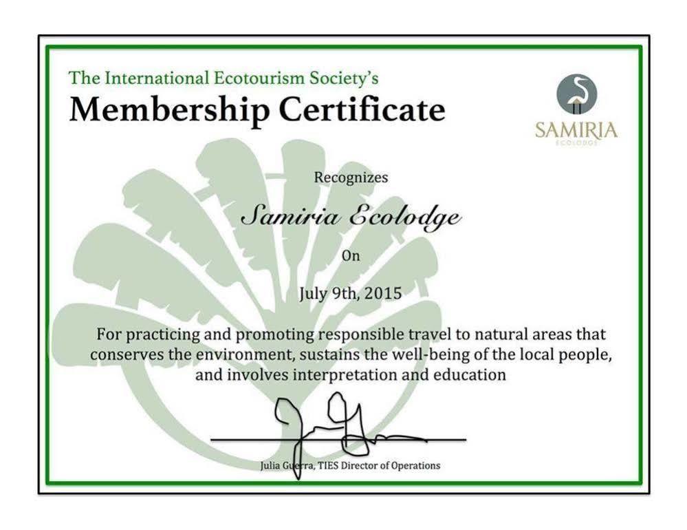 Samiria Ecolodge Iquitos Buitenkant foto